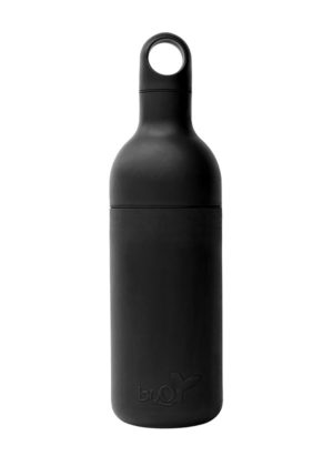 buoy water bottle black